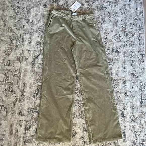 ZARA | Khaki | CORDUROY PANTS - Picture 10 of 11